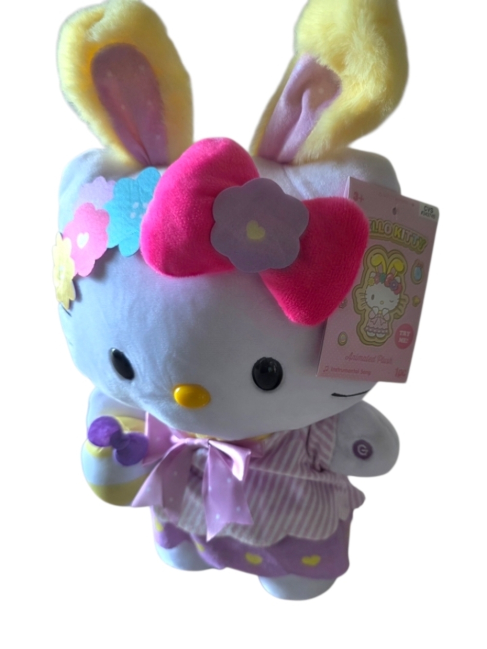 Hello Kitty Animated Dancing Character Instrumental Sanrio Age 3+ New With Tags